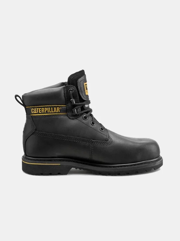 Caterpillar Men's Holton Steel Toe S3 HRO SRC Work Boot