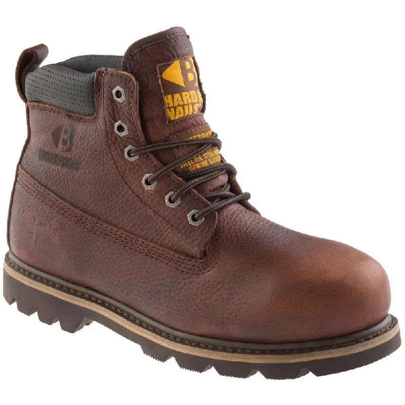 Buckler B750 Dark Brown Goodyear Welted Waterproof Safety Lace Boot