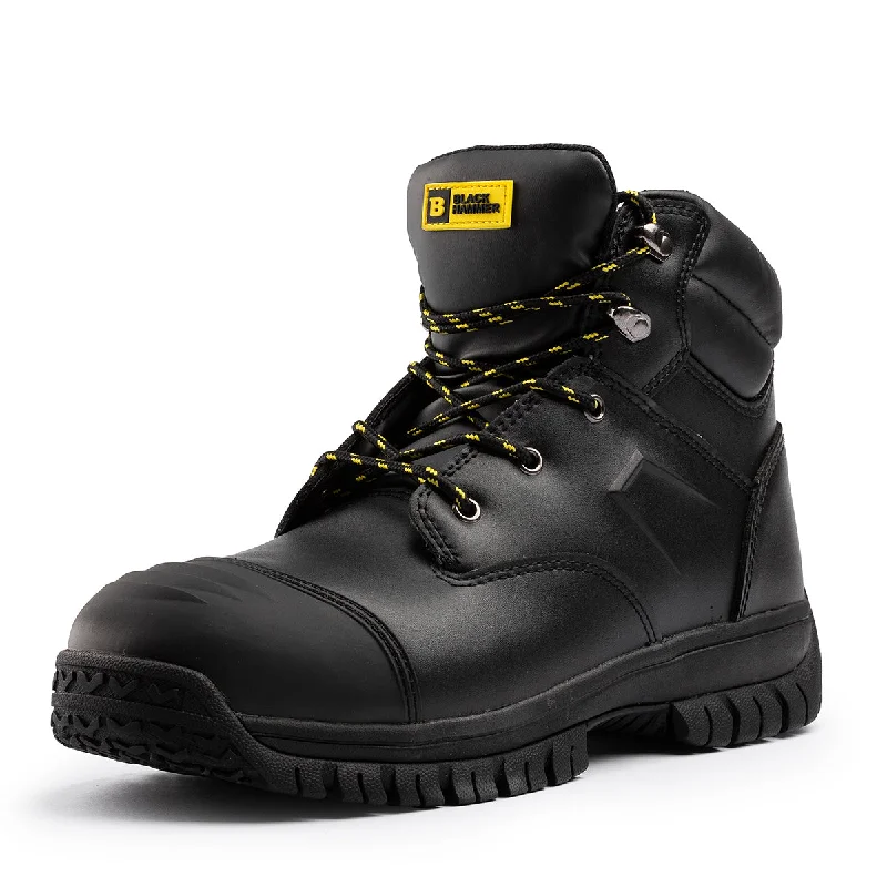 Thunder Mens Wide S3 Safety Boots with Steel Toe Cap