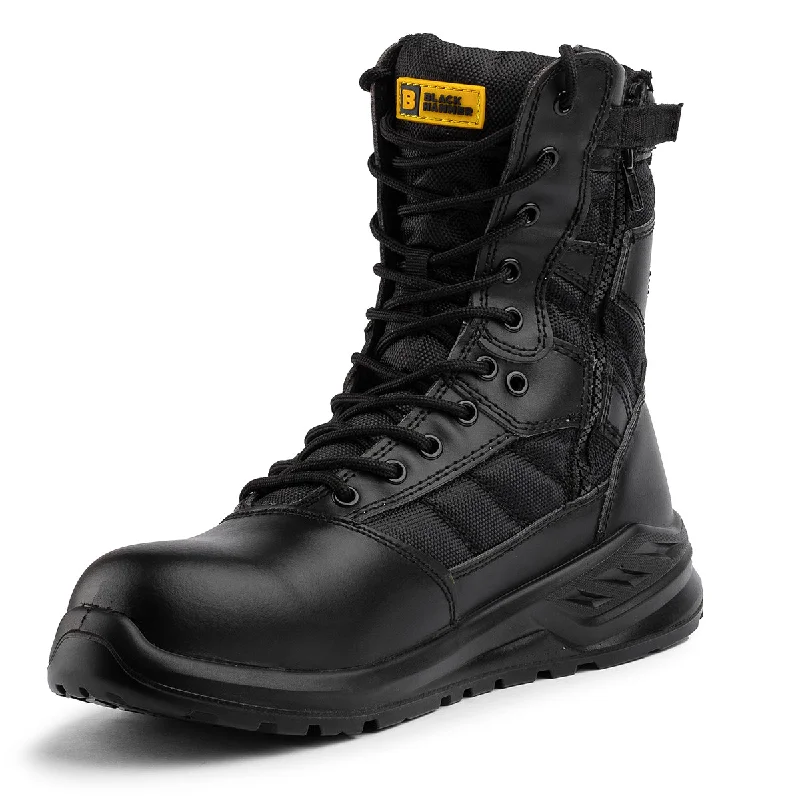 Warrior Military Genuine Leather Combat Boots for Men