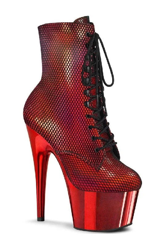 ADORE-1020HFN Exotic Boot | Hologram Faux Leather