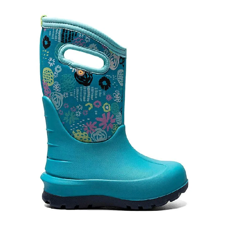 BOGS Teal Garden Party Neo-Classic Boots