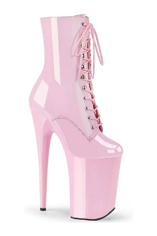 INFINITY-1020 Exotic Boot | Pink Patent