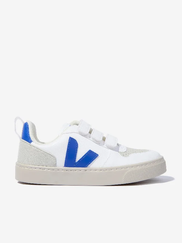 Veja Kids Canvas V-10 Trainers in White