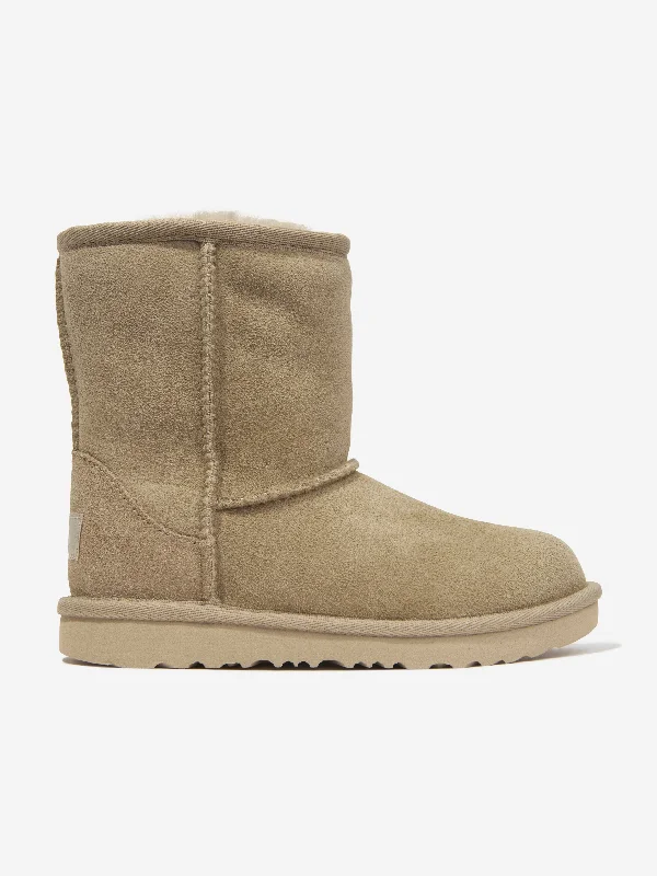 UGG Kids Classic II Boots in Beige