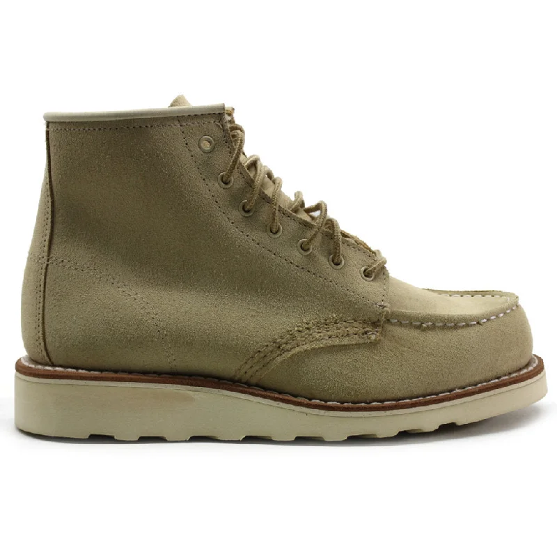 Classic Suede Women's Moc Toe Boots