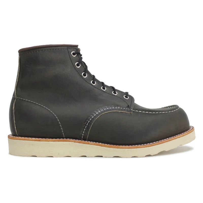 Moc Toe Charcoal Men's Ankle Boots