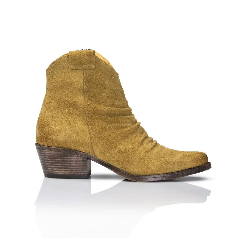 Sempre Di Ruched Ankle Boot