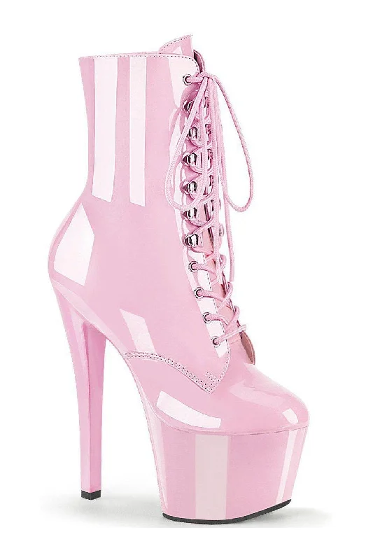 SKY-1020 Ankle Boot | Pink Patent